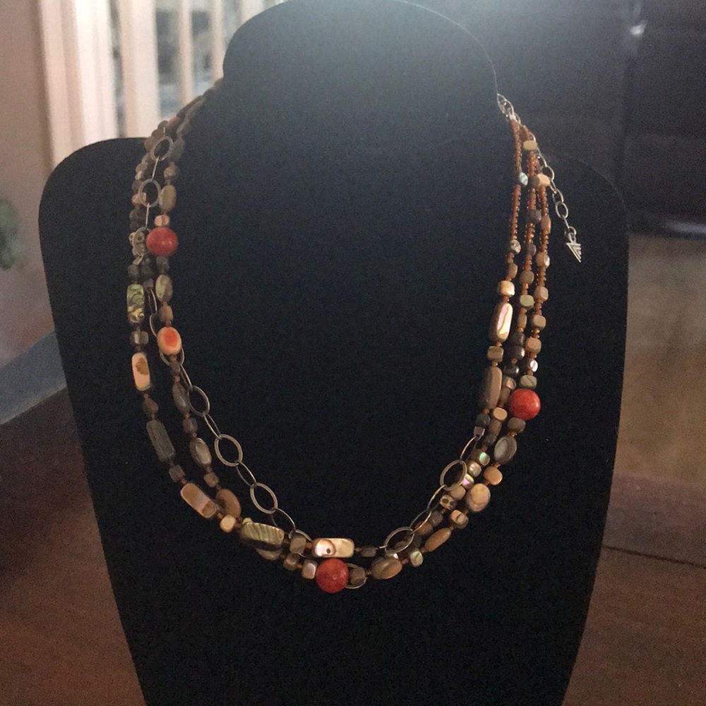 Silpada “fiesta fun” tri-strand Necklace